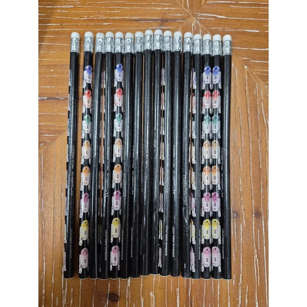 Star Wars Saga Valentines With 16 Pencils